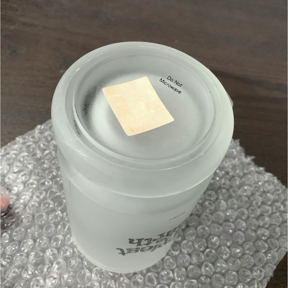 Vintage Disney Tickerbell Frosted Glass Mug Happiest Place on Earth NOS Made USA - Picture 5 of 6